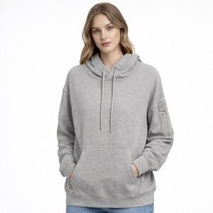 The Kooples Heather Gray Women's Sweatshirt